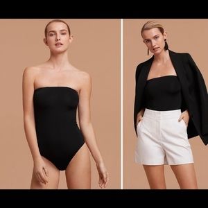 Babaton Aritzia Vonnegut Bodysuit (Cream)
